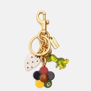 COACH Mixed Charms Cluster Bag Charm
